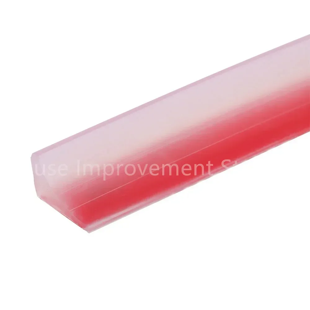Tapón de agua de silicona autoadhesivo para baño, tira de retención de agua, puerta de baño plegable, lavadora, barrera de presa de ducha: YELLOW / 83mm