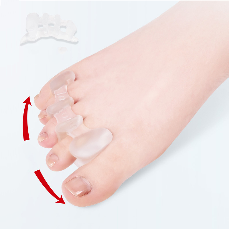 Silikon Zehen Separator Bunion Knochen Ektropion Einsteller Zehen Außen gerät Fußpflege Werkzeuge Hallux Valgus Korrektor