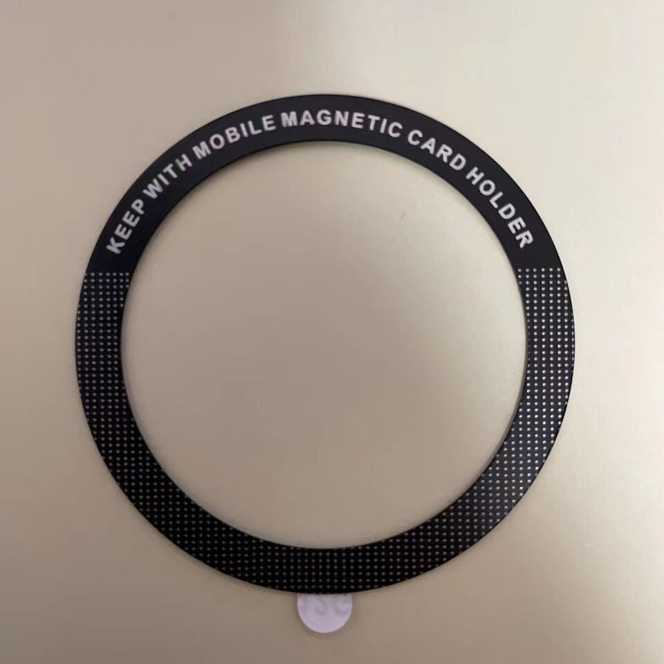 Universal Metal Plate For Magsafe Magnetic Car Phone Holder Wireless Charger Iron Sheet Disk Sticker Magnet Mobile Phone Holder: 1PCS A