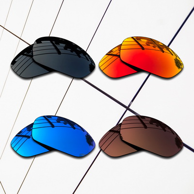 E.O.S Polarized Replacement Lenses for Oakley Juliet Sunglasses - Varieties Colors: All Polarized-4 Pair