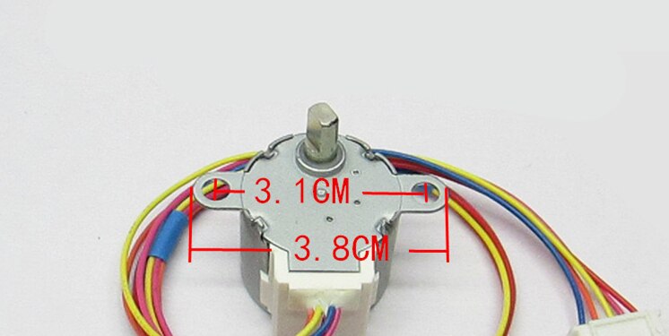 Motor paso a paso 24BYJ48 dc12V, motor piloto paso a paso TCL para aire acondicionado interior, motor de viento síncrono 12v