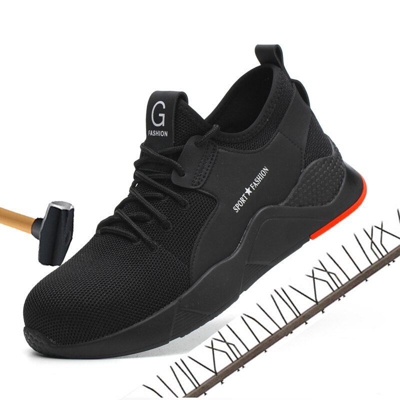 S3 Level Men's Steel Toe Work Safety Shoes Casual Breathable Outdoor Sneakers Puncture Proof Boots Comfortable Industrial Shoes: 11