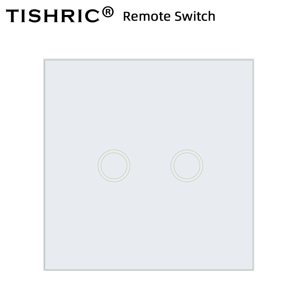 86 Type TISHRIC T433 RF 433mhz Panel Muur Remote Touch Control LED Licht werk met Sonoff T1/T2 /T3/TX/RF/4CH PRO R2 Smart Home: T433 remote panel 2C