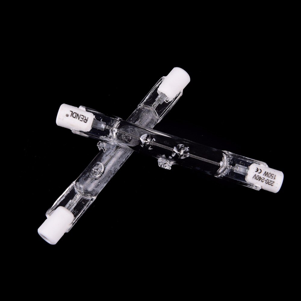 J78 R7s Halogen Bulb 150W 2000LM Halogen Lamp Tungsten Filament Double Ended Linear 78mm R7s Halogen Floodlight Bulb 220V-240V