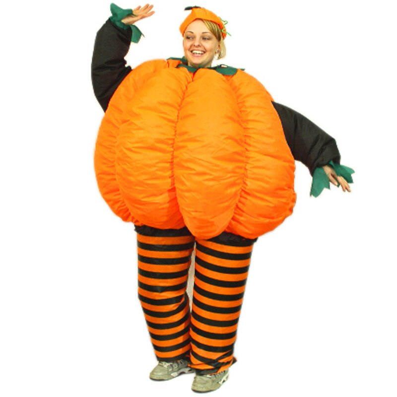Inflatable Pumpkin Mascot Costume Suits Cosplay Party Game Dress Outfits Advertising Carnival Halloween Xmas Easter Adults