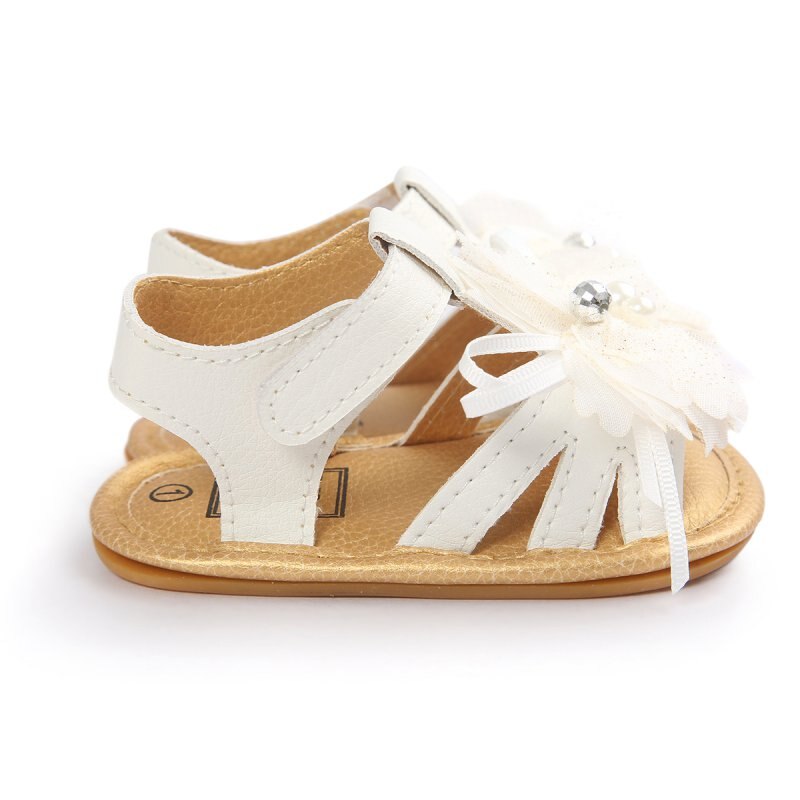 Fredda di proprietà Del bambino Sandali Scarpe Skidproof bambini piccoli infantile Del bambino Pattini Del Fiore di Cuoio dell'unitàÀ di elaborazione Sandali Nuovo