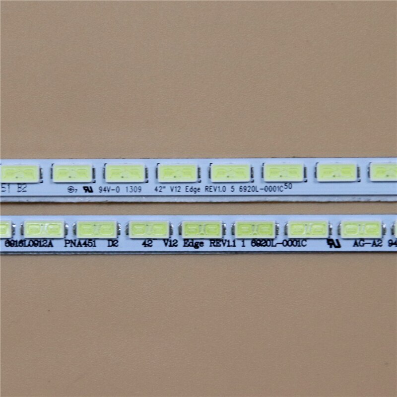 531mm LED Array Bars 6916L0912A 6916L0815A 6916L0936A 6916L01112A 6916L1113A LED Backlight Strips Matrix TV LED Lamps Lens Bands