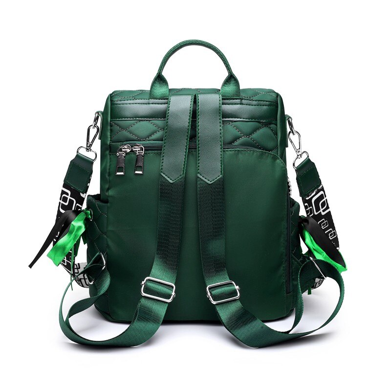 Xadrez mochila portátil anti roubo à moda casual daypack viagem negócios faculdade escola bookbag para as meninas das mulheres mochilas verdes