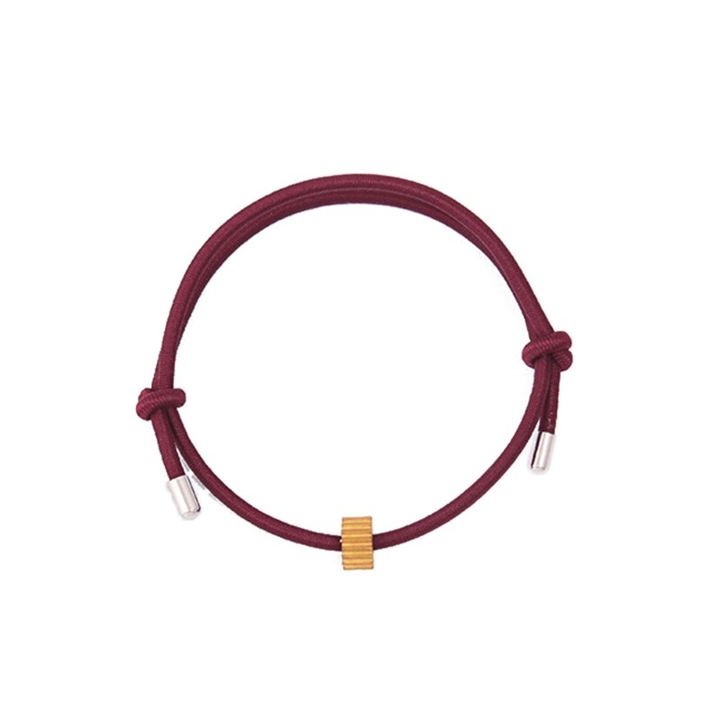 Automotive Glass Window Breaker Bracelet Tungsten Carbide Bead for Emergency Escape Breaking Spring Loaded Safety Tool N0HF: black