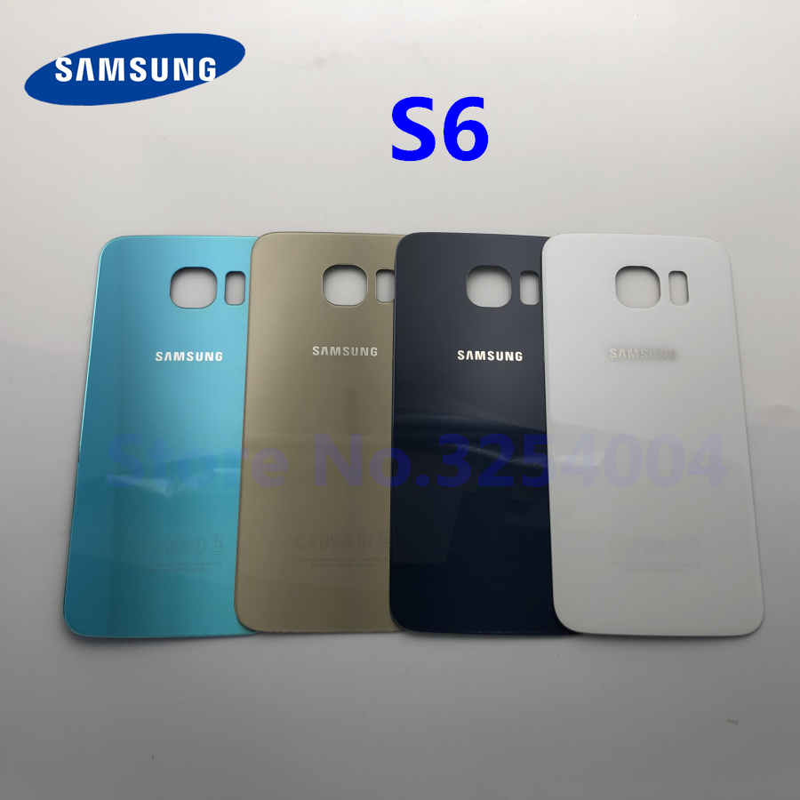 Nueva tapa trasera de la batería para Samsung S6 edge plus G920F G925F G928F carcasa trasera para batería