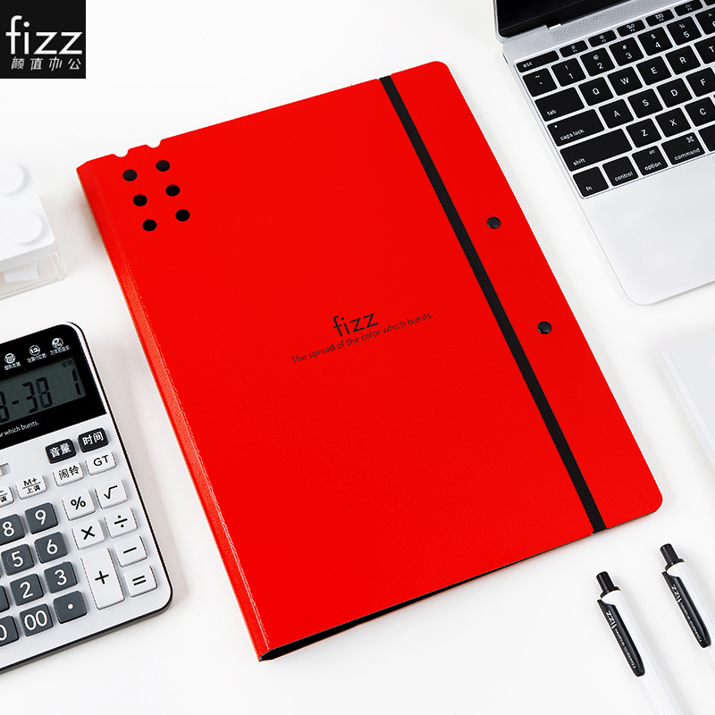 Fizz A3 Holder Office File Organizer Clip Office Supplies Data Book Student File Folder Data Collection Book Test Paper Folder