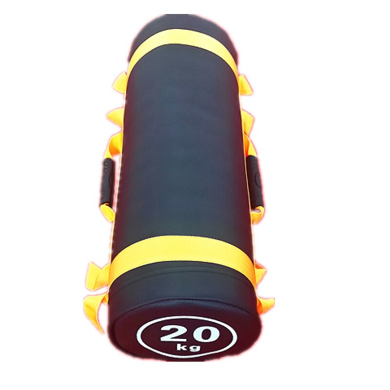 Gewicht Sandsack Boxen Fitness trainieren Multi-Funktionale Ausbildung Sand Tasche Hohe Intensität Übungen Energie Tasche: Schwarz Gelb