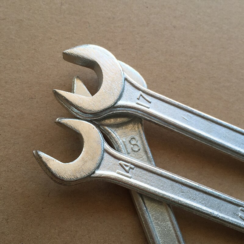 high strength galvanized double-ended mini wrench Portable outdoor vehicle maintenance tools