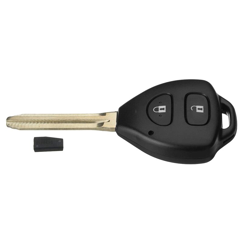 Bil 433 mhz 4d smart fjärrnyckel bilnyckel med chip för toyota hiace 2004 2005 2006 2007