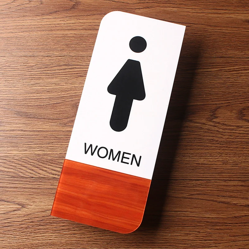 Toiletborden Winkelcentrum Kantoor Herinnering Bewegwijzering Deurplaat Warme herinneringen Indicator Plaque Plaat Badkamer Muur Deursticker