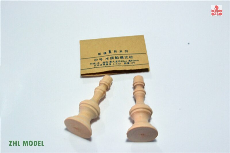 ZHL drewniane filary Model statku