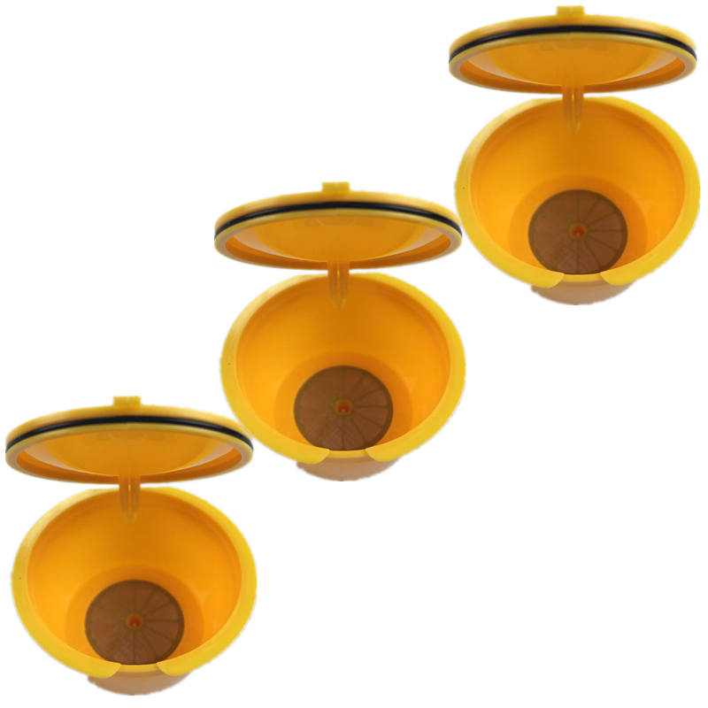 Capsule di caffè Dolce Gusto ricaricabile nescafe dolce gusto capsule riutilizzabili gusto Capsule dolce gusto ricarica 3 colori: 3 Yellow