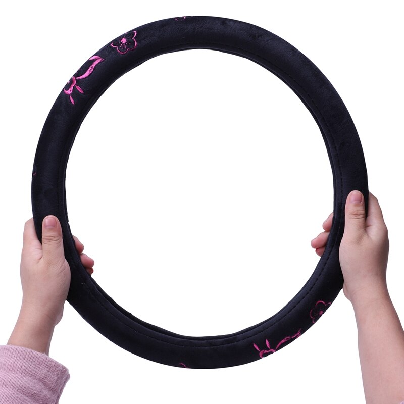 Comfort grip stuurhoes - rubber (vlinderroze)