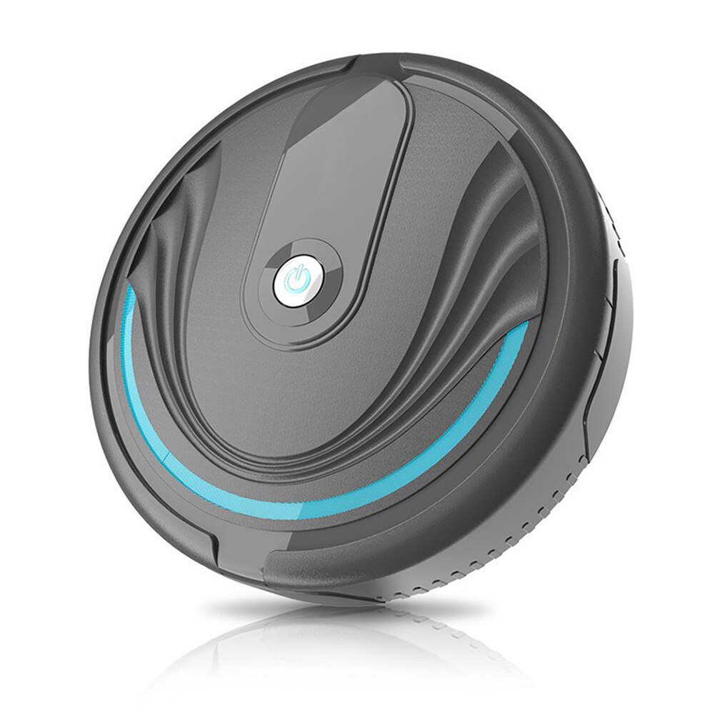 Mini Robot Home Cleaner Floor Sweeping Robot Battery Operated 4 Cleaning Modes Disposable Cleaning Sponge Pads Robot Cleaner