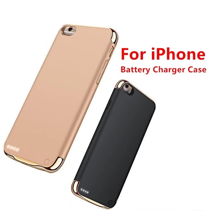 Slim Battery Charger Case For iphone 6 6s 7 8 Power Bank Case External Backup Charger Case For iphone 8 7 6 6s plus