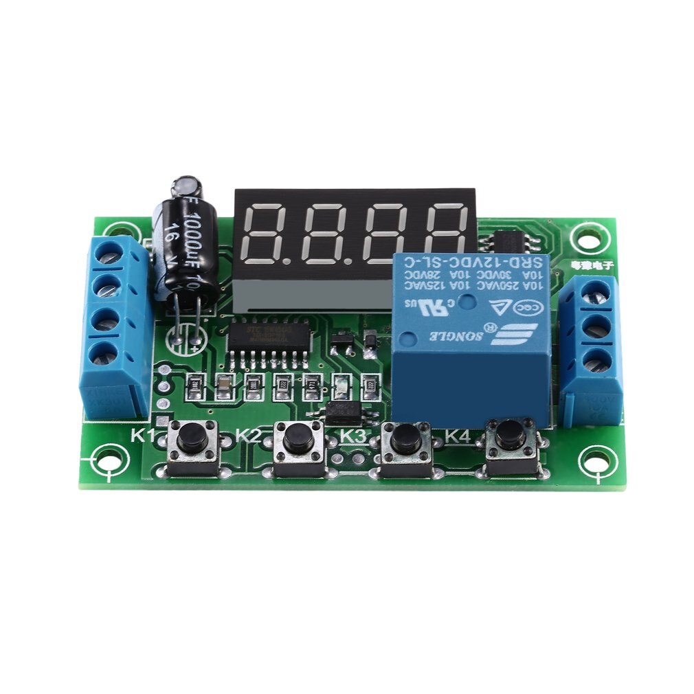 Azul y negro pequeño Control de voltaje /sobretensión/Bajo Voltaje protección prueba de energía Módulo de verificación YYF-1