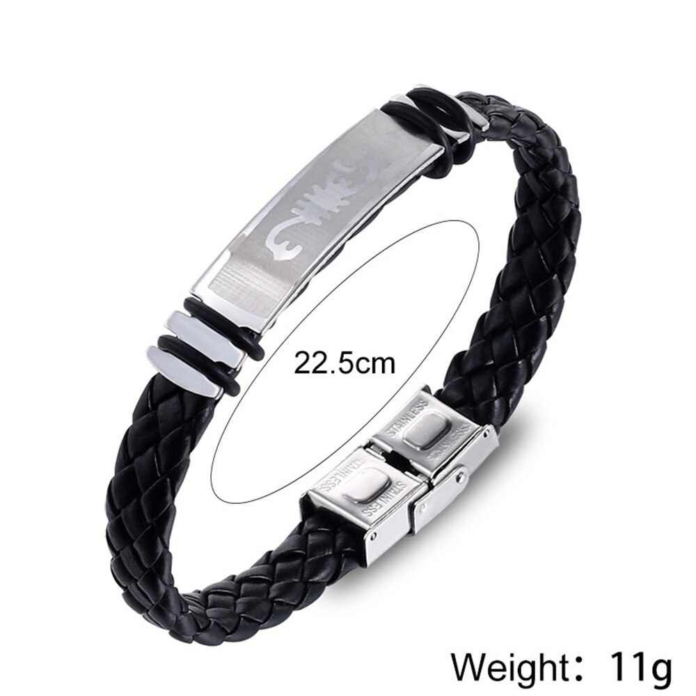 KaiMin Metal Bracelets Men Scorpion Charms Men Bracelets Punk Man Bracelets & Bangles Wristband Jewelry