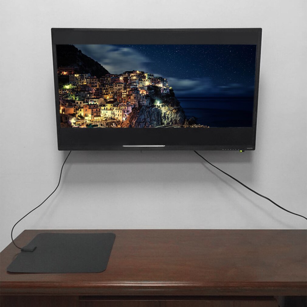 CJH-158A Indoor Digital TV Aerial HDTV Aerial 50 Miles Reception Range High Gain with Multi-directional Capability