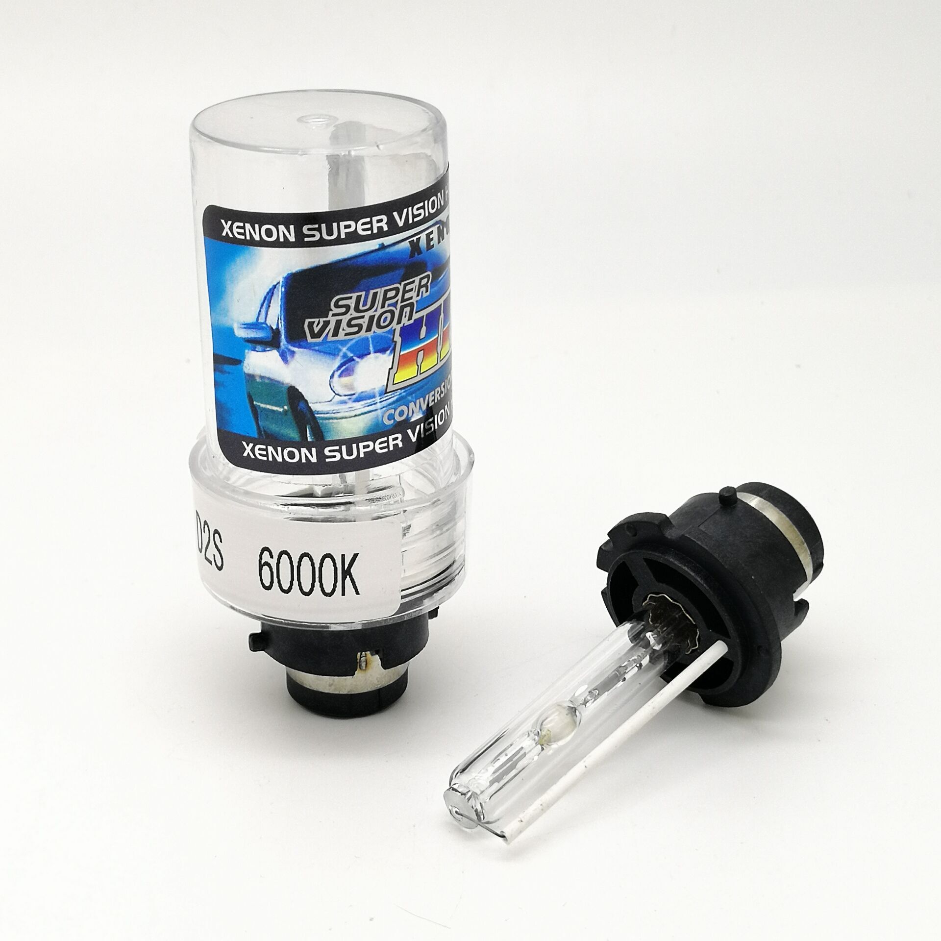 AFAECAR 2pcs 35W HID Xenon Light Lamp D2S 4300k 6000k D2S 8000k 10000k bulb