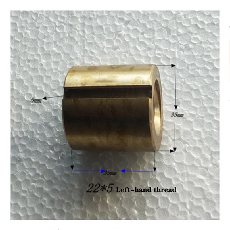 1 PC Lathe Screw Accessories Small And Medium Carriage Screw Nut L590MM/L620MM 6132 Tailstock Screw Copper Sleeve 245MM /255MM: G