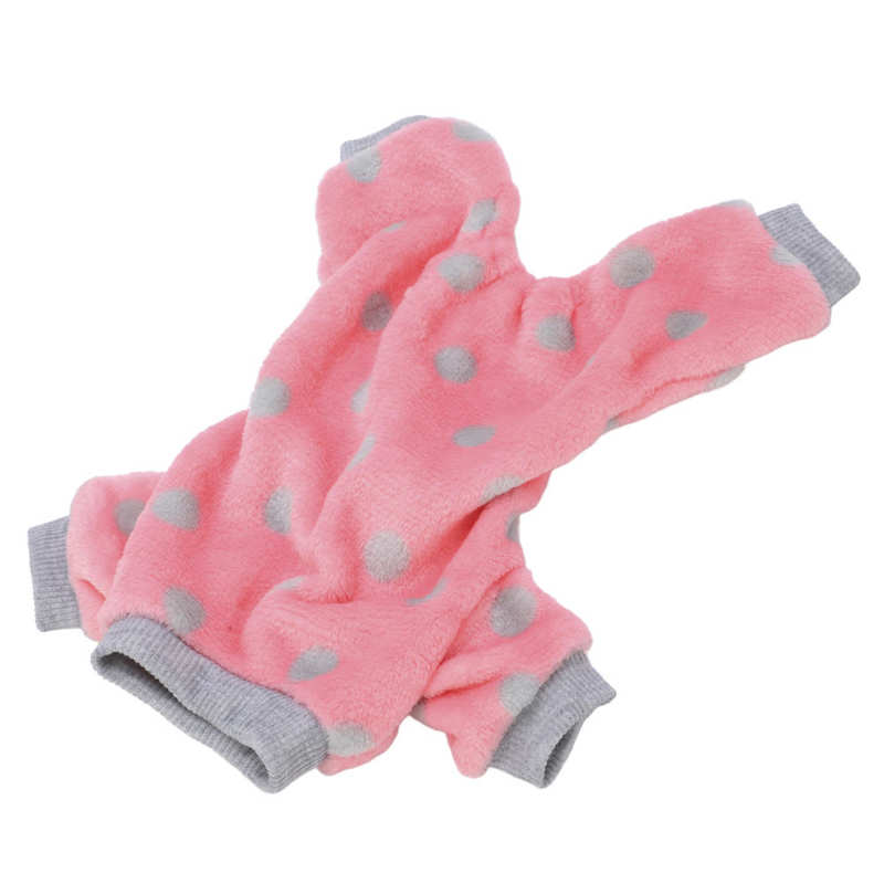 Hond Onesie Pluche Puppy Pyjama Voor Small Medium Honden Katten