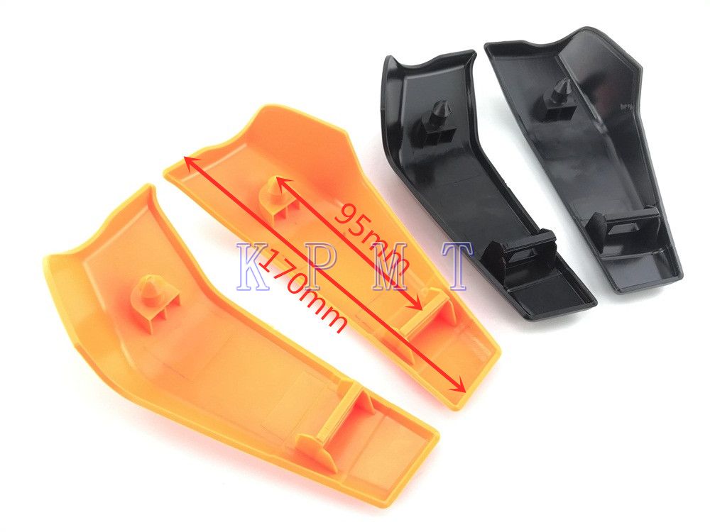 Couverture latérale de radiateur de moto en plastique noir, Pelon de protection pour KTM DUKE 390 125 200 KTM200 KTM125