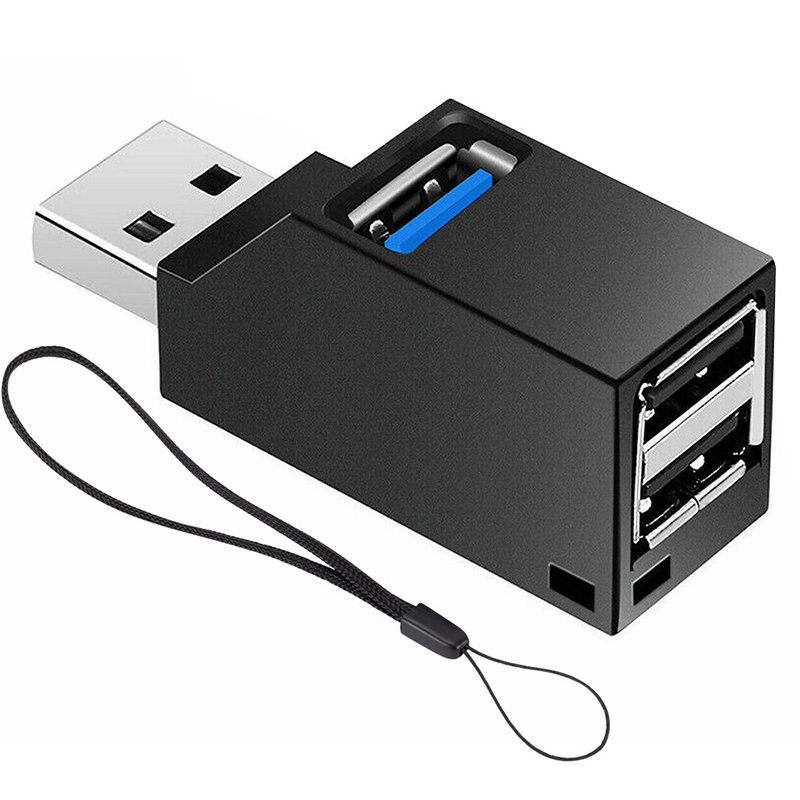 3 Ports USB 3.0 HUB Portable Fast Data Transfer USB Splitter 3 in 1 For Laptops PC Docking Station 2.0 Hub Adapter Accessories