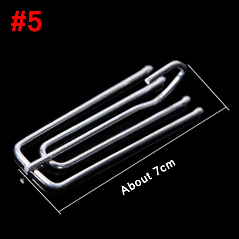 30Pcs Gordijn Metalen Haken Potlood Plooi Voor Gordijnen Sliding Track Venster Opknoping Gordijn Accessoire Gordijnen Plastic Haken CP056H: Paars