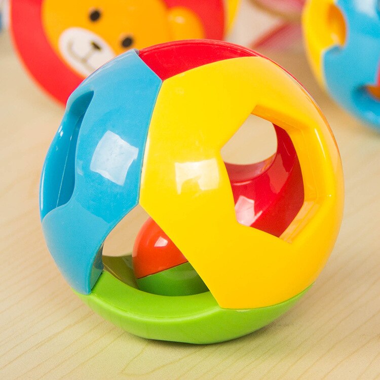 Educational Infant Toys Ball Baby Toys 0 12 Months Rattles Bed Bell Teethers For Teeth Newborn Candy Develop Toy For Babies: Four-color