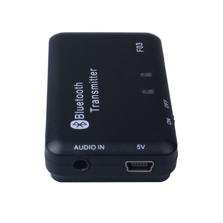 Wireless Bluetooth Audio Transmitter Splitter Stereo Adapter A2DP Adapter Player Audio Stereo Aux 3.5mm for MP3 TV Mp4 PC