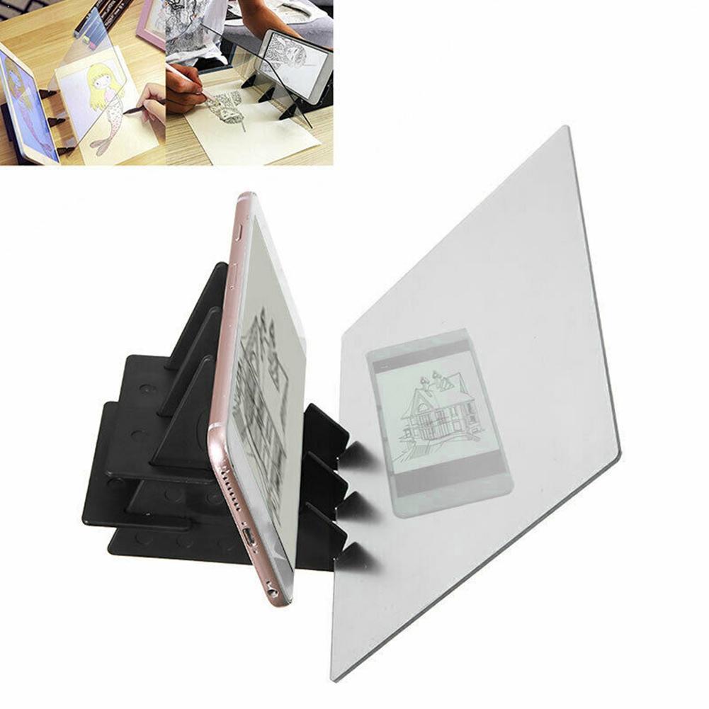 Sketch Tracing Drawing Board 22.5*15.6cm Optical Draw Projector Painting Tool Sketching Reflection Kids For Beginners K2W1