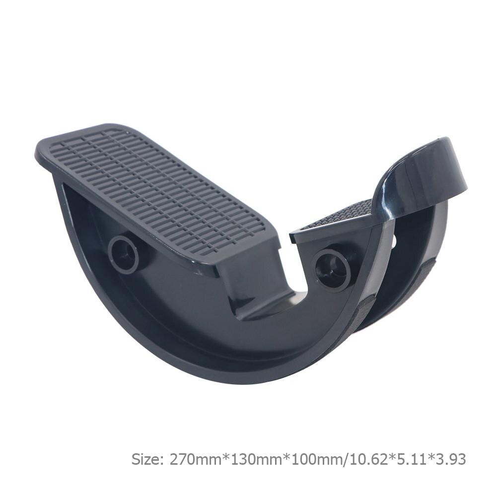 Foot Rocker Calf Ankle Stretch Board Massage Fitness Pedals Stretchers for Achilles Tendinitis Yoga Fitness Sports Non-slip: Black