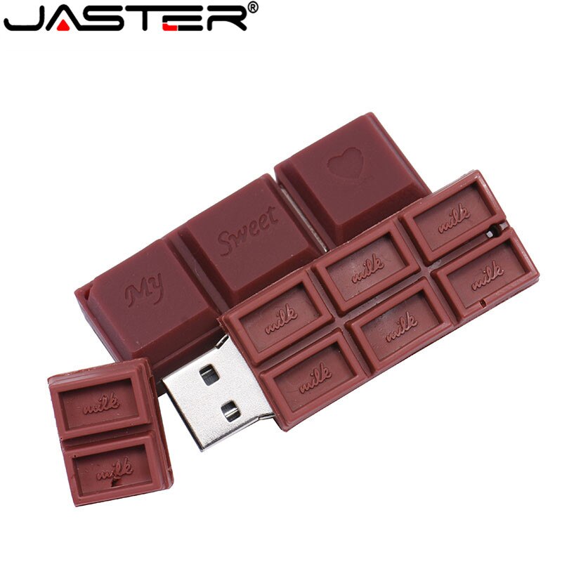JASTER Biscuit kształt pamięć USB pendrive cukierki pendrive małe mini śmieszne pendrive 4GB 8GB 16GB 32GB 64GB cookie usb disk najlepszy prezent