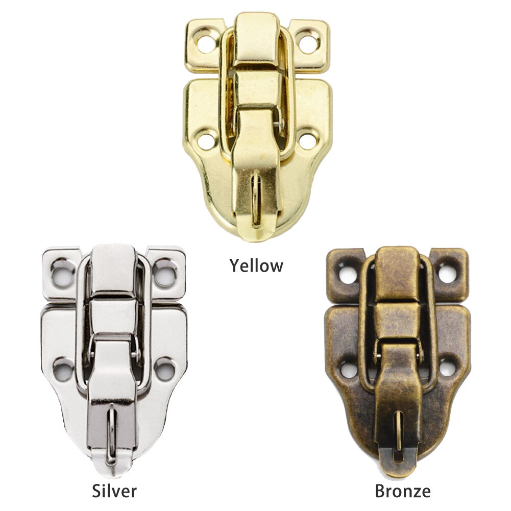 2pack Toggle Latch Decoration With Screws Trunk Retro Style Cabinet Clasp Durable Duckbilled Hasp Wooden Box Furniture Suitcase