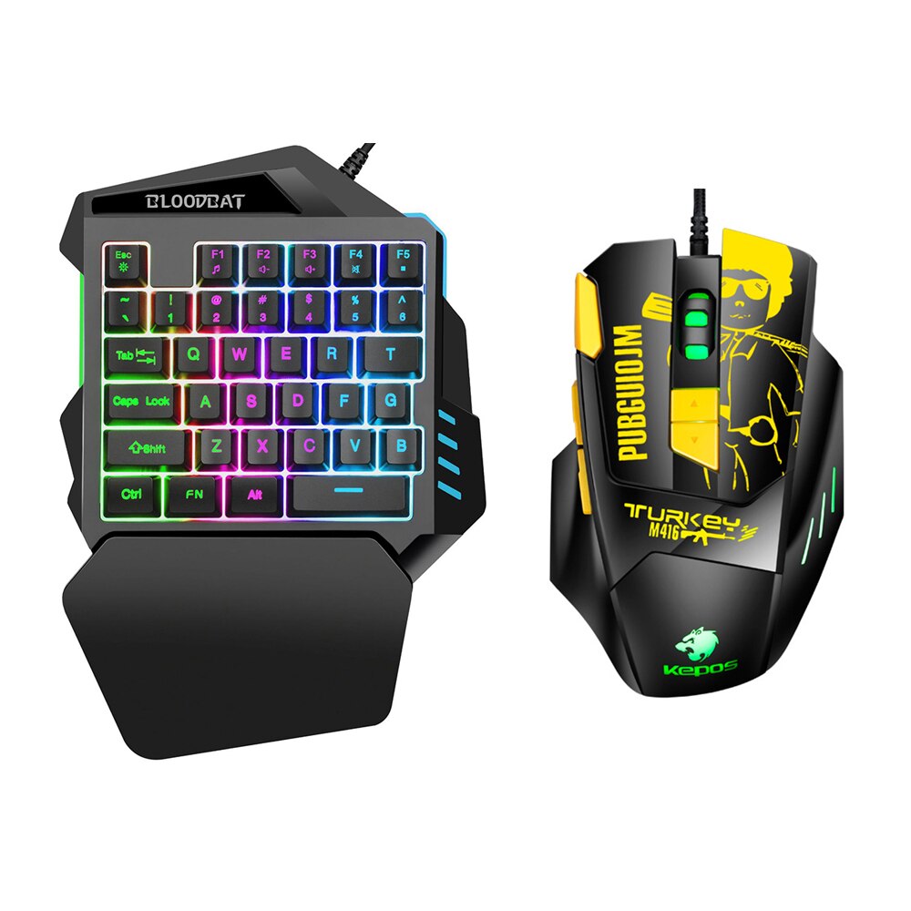 USB Gaming Mice LED Backlit Wired Keyboard And Mouse Set Keyboard Mouse Gamer Kit For PS3 PS4 XBOX Game PC Laptop