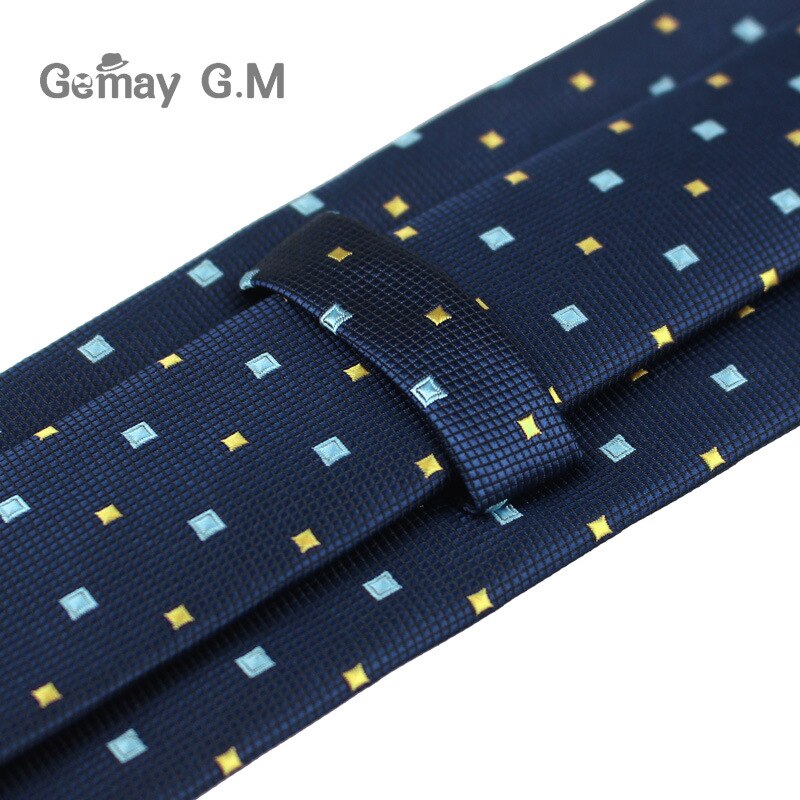 Männer Krawatten für Geschäft Formale Hochzeit Krawatte für Männer 8cm Streifen Punkte Krawatte Anzüge Krawatte Jacquard Krawatte