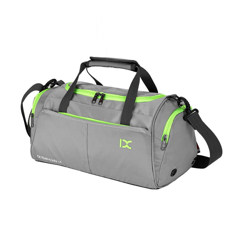 Multifunctionele Outdoor Sport Voetbal Tas Voetbal Tas Multi-layer Voetbal Tas Met Onafhankelijke Schoen Magazijn: Gray