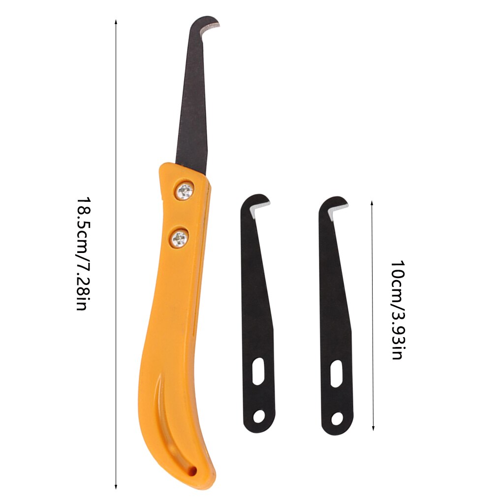 Tile Grout Remover Steel Tile Hook Cleaning Tool Household Ceramic Hook Hand Removal Tool Steel Joint Notcher Collator: 02