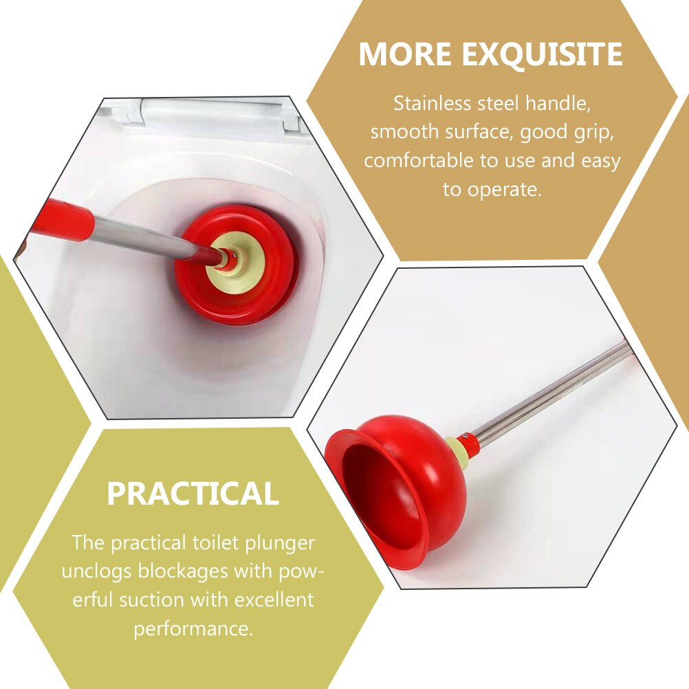 Long Handle Toilet Plunger Long Handle Plunger Toilet Suction Drain Plunger