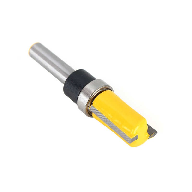 1/4 " x12.7 mm x 20mm schacht bovenlager vlakfrees frees voor houtbewerking freesmachine gereedschap