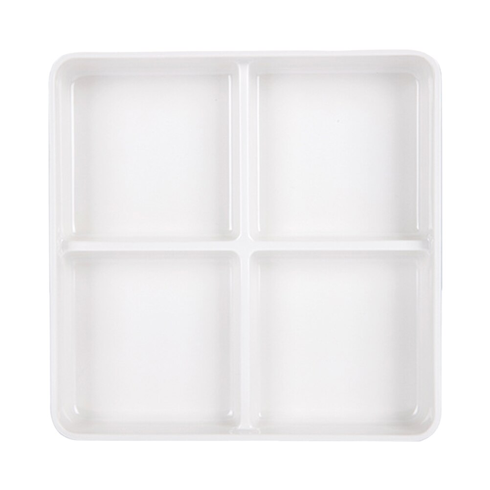 Pot Food Plate Household Food Tray Appetizer Serving Plate: White