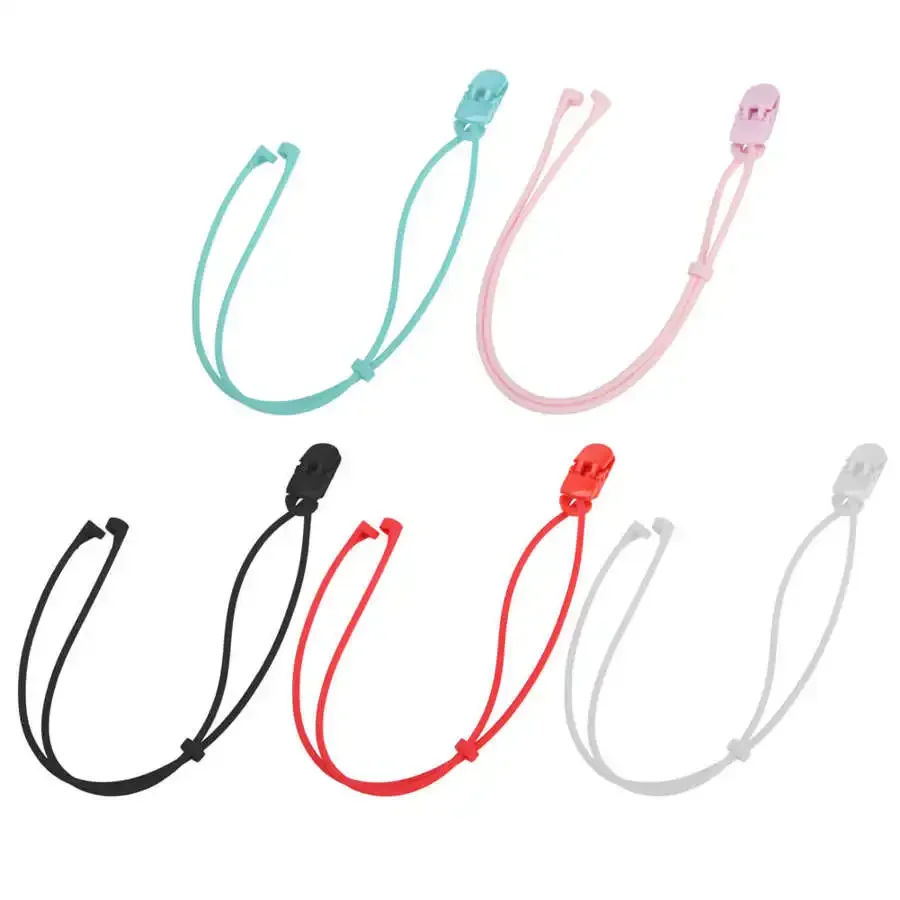 Hoortoestellen Anti Verloren Clip Siliconen Elastisch Touw Waterdichte Bluetooth Protector Headset Hoortoestellen Accessoire voor Kind Volwassen