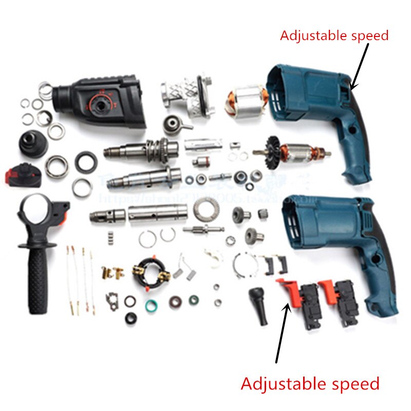 Keyless Quick Boorkop Adapte voor BOSCH 26 GBH2-26DFR GBH2600 GBH3-28DFR GBH3000 RH328VCQ GBH3-28DFR GBH4-28-DFR GBH2-28DFV