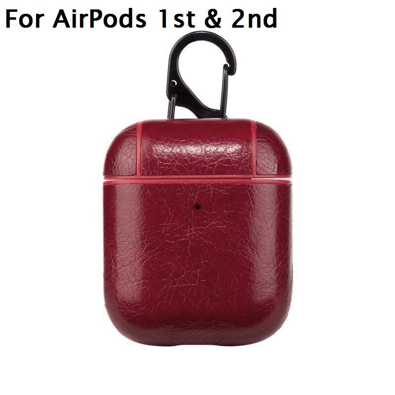 Pentru apple airpods pro 3 husă din piele pentru căști husă rezistentă la șocuri pentru airpods 3 2 1 cutie de încărcare pentru căști wiilress stil business: R2 pentru airpod-uri 1 2