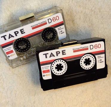 Persoonlijkheid Transparante Tape Cassettes Avond Clutch Bag Acryl Harde Box Clutch High-End Handtas Kleine Party Purse Handtassen